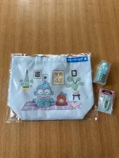 ハンギョドン　トートバック、リップクリーム、ヘアクリップ3点セット
