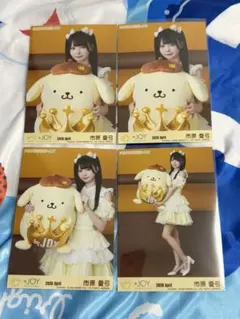 ☆ニアジョイ 市原愛弓 ポムポムプリンコラボ生写真コンプ - メルカリ