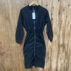 【 3039番】SHEIN ロングワンピース　未使用　XS ブラック