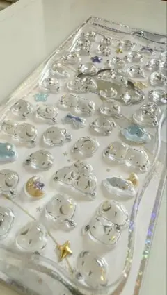 【正規品】プチドロップステッカー　シマエナガ