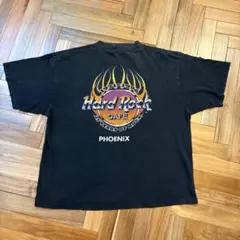 90s Hard Rock CAFE フレイム ファイヤー XL ブラックのサムネイル
