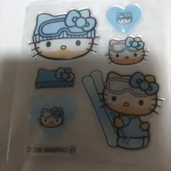 sweet3月号付録雪焼けハローキティシール
