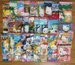 【新品未開封】ご当地キティ ハンドタオル プチタオル 28枚