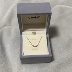 Canal4°C極美品☆K10PG馬蹄ネックレス✨ホワイトトパーズ - メルカリ