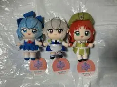 新品未使用 3種セット 東方Project ぬいぷりけおすわり４①のサムネイル