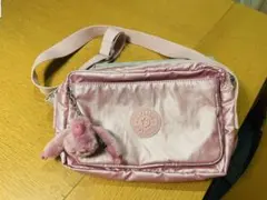 Kipling ピンク ショルダーバッグ