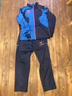 hummel ジャージ上下セット ネイビー ブルー