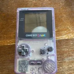 GAME BOY COLOR クリアパープル ゲームボーイ　ジャンク品