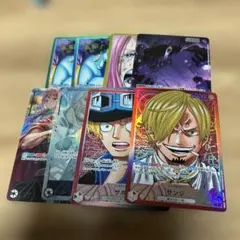 ワンピースカード　リーダーパラレル　まとめ売り　8枚のサムネイル