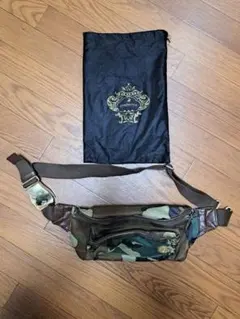 Orobianco オロビアンコ　ボディバッグ　ウエストポーチ　迷彩　カモフラ