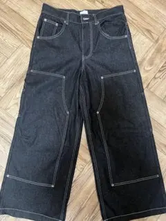BLESS Ü BU DOUBLE KNEE DENIM PANTS