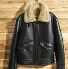 完売 ZARA B-3 ボアムートン フライトジャケット