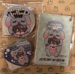 進撃の巨人 The Final Season ミカサ 第11弾 ケース、バッジ