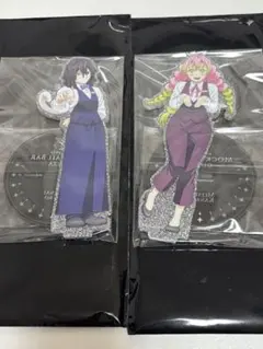 鬼滅の刃　モクテル　両面アクリルスタンド　伊黒小芭内　甘露寺蜜璃