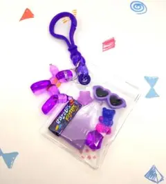 【期間限定値下げ】ハンドメイド★ガチャ詰め★キャンディバッグ★パープル