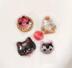 クーリア　正規品　ボンボンドロップシール　縁起物　和柄　狛犬