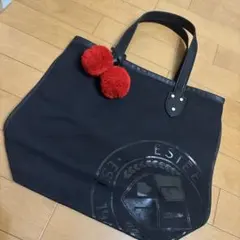 ブラックキャンバストートバッグのサムネイル