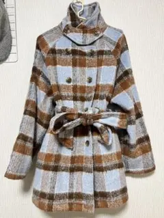 SENCE OF PLACE　ウールライク2WAYステンカラーミドルコート