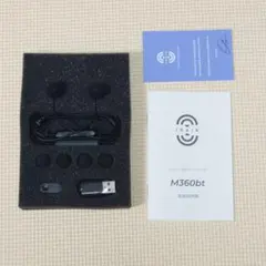 訳あり INAIR M360bt Bluetoothイヤホン シルバーのサムネイル