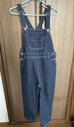 ダークデニム サロペット Lサイズ
