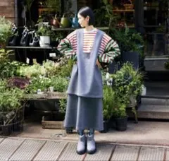 人気 ナゴンスタンス ダンボールエプロン ワンピース nagonstans 2025年最新】nagonstans レディース ロングワンピースの人気