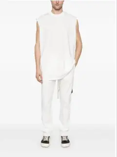 未着用 Rick Owens ドレープフロント タンクトップ｜バックリボン｜L 