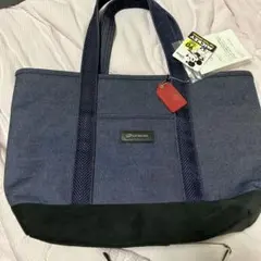 レクサスコレクション/ミッキーマウスコラボデニム調トートバッグ