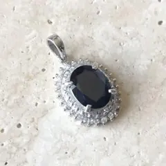 サファイア1.48ct ダイヤ0.25ctプラチナ850ネックレス6.38g - メルカリ