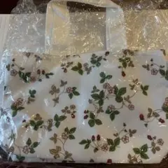 ウェッジウッド トートバッグ　ストロベリー柄　エムアイ友の会　会員特別トート