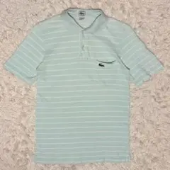 IZOD LACOSTE ポロシャツ ボーダー ポケット付き
