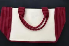 コメダ珈琲 ドムドムバーガー ソファー柄生地 横長トートバッグ