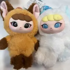 ココン ぬいぐるみ キツネ ミア　ツキのサムネイル
