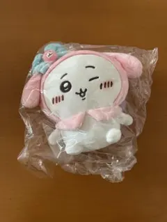 ちいかわ×サンリオキャラクターズ　ぬいぐるみS(ちいかわ・マイメロディ)