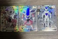 か*こ様 ドラゴンボール カードダス フリーザ3枚 コミパラ風 カード