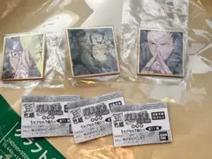 NARUTO ナルト 豆ガシャ色紙 第四弾
