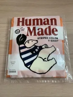 HUMAN MADE STRIPED PACK T-SHIRT オレンジ L