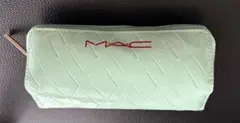 M.A.C マック ポーチ 2025ホリデー　ノベルティ ミントグリーン