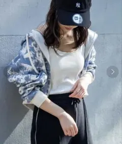 WEGO/ショートジップパーカー