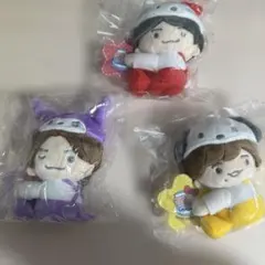 なにわ男子×サンリオ　コラボぬいぐるみセット