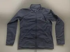 美品 00's NIKE ナイロンジャケット メンズM ブラック 刺繍ロゴ