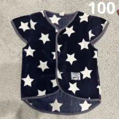 子供用　スリーパー　星柄　紺色　100