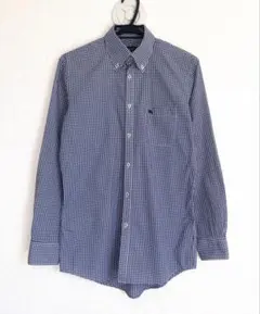 良品 Burberry Black Label ギンガムチェックシャツ 40
