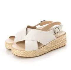 クラークス　レザーサンダル　Clarks Kimmei Cross　ホワイトのサムネイル