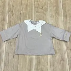 コトリ cottoli トレーナー 襟 バースデイ 90 星