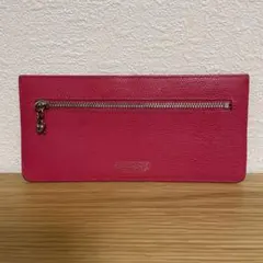 HANSMARE ピンク　レザー 長財布のサムネイル