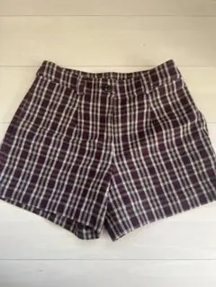 【Doux archives】 チェック柄ショートパンツ Mサイズ