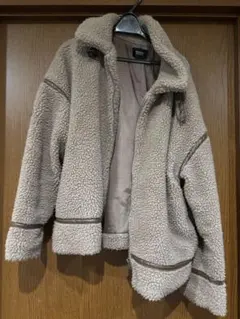 ベージュ フリースジャケット サイズ86-94