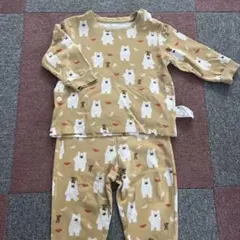 しろくま パジャマ 上下セット キッズ　ユニクロ90センチ