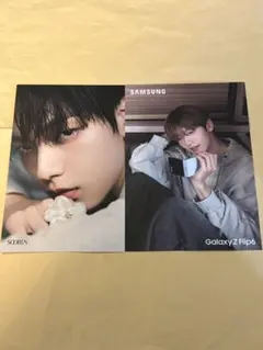 TXT スビン　タワレコ　フライヤー　SAMSUNG カード　公式　GALAXY