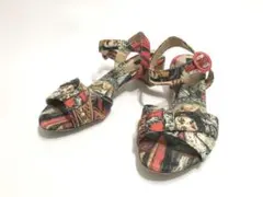 ドルチェ＆ガッバーナ D&G ■ ストラップ サンダル 柄 24cm 36ハーフのサムネイル